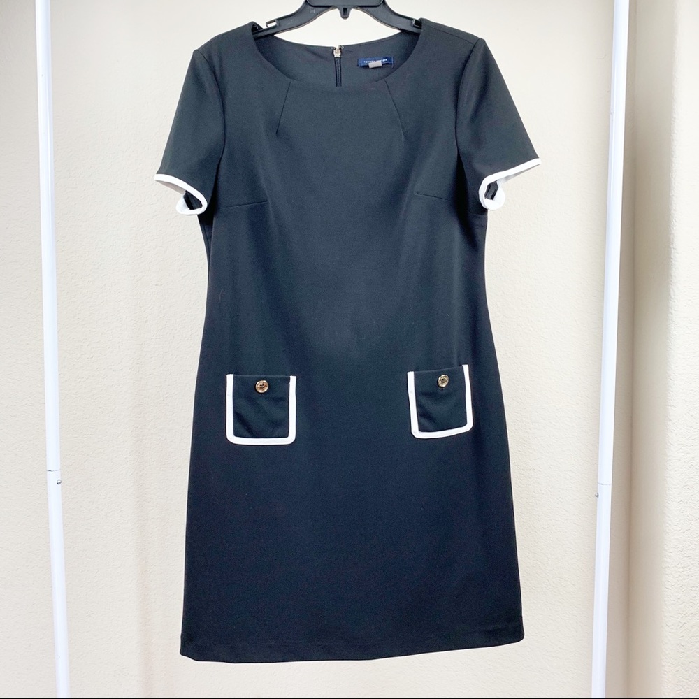 Tommy Hilfiger Dress black with white accents
